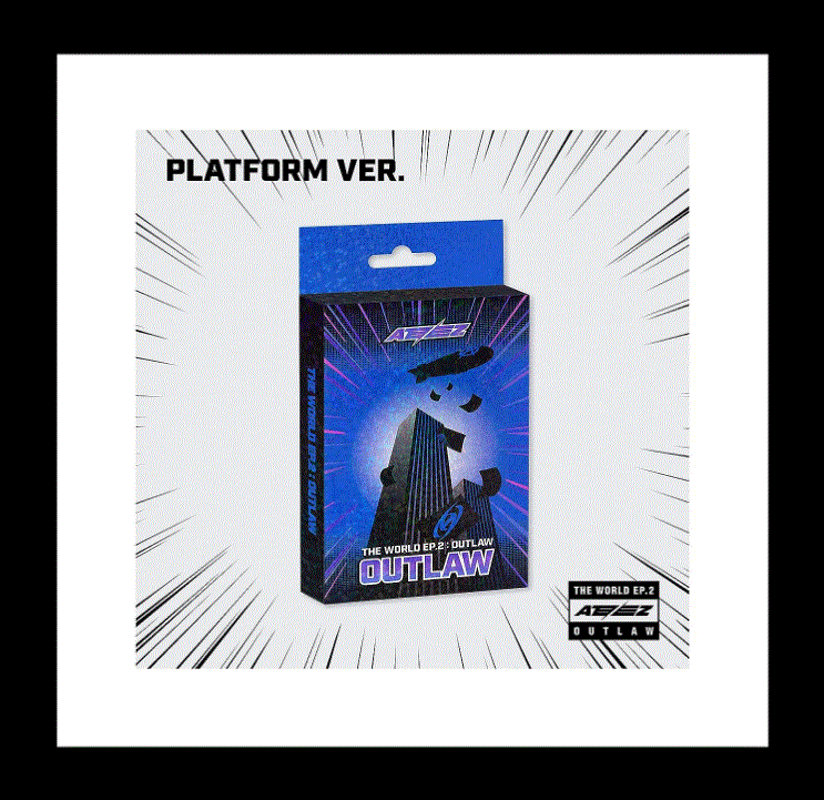 ATEEZ The World EP.2 : OUTLAW 9th Mini Album Platform Version