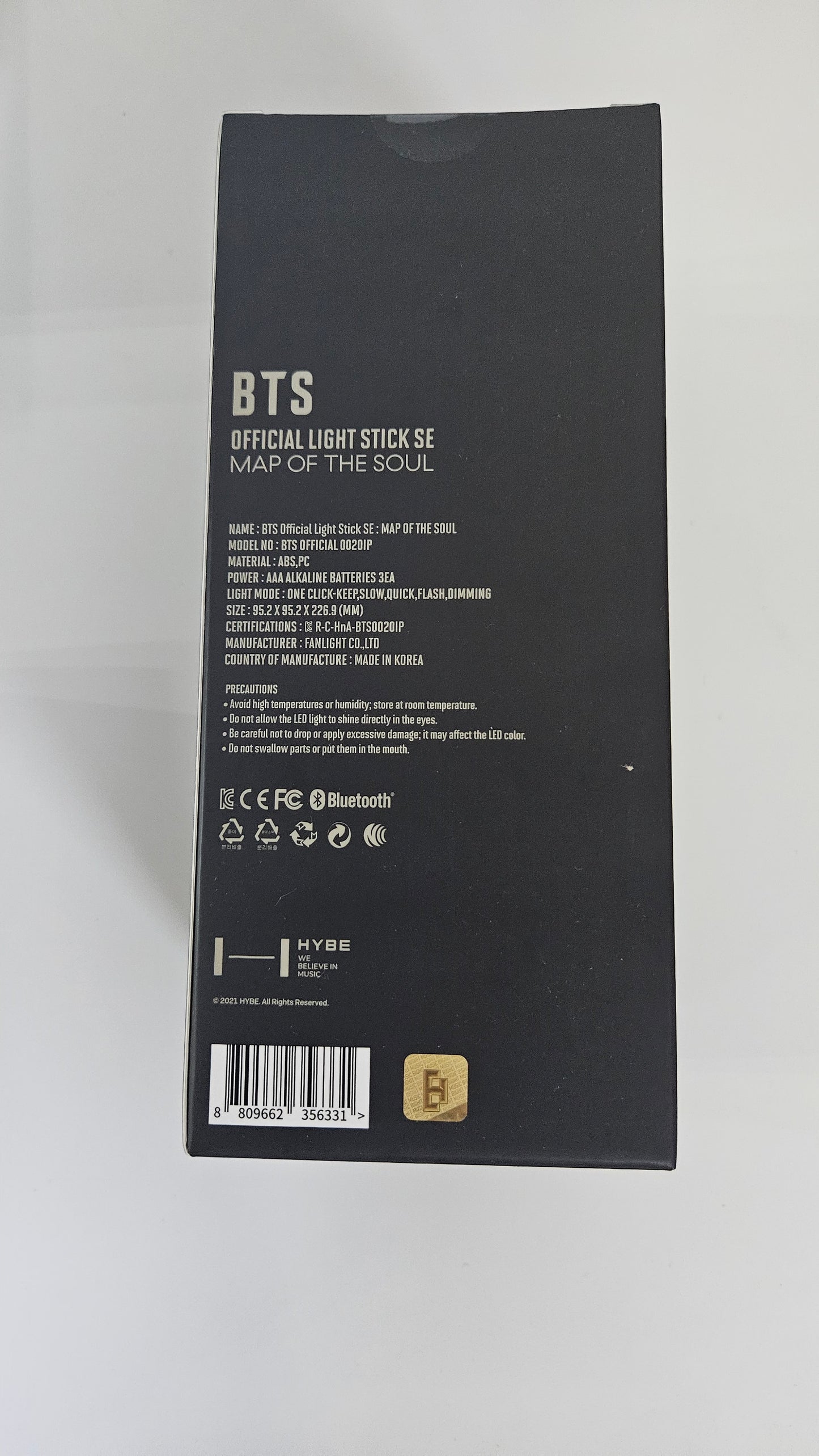 BTS Army Bomb Lightstick Ver 4 SE Map of The Soul Special Edition(Includes 7 Cards)